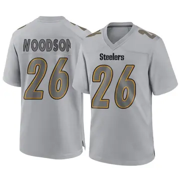 Youth Nike Pittsburgh Steelers Rod Woodson Gray Atmosphere Fashion Jersey - Game