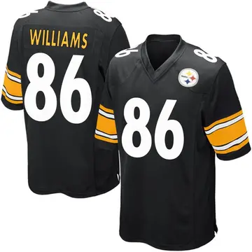 Youth Nike Pittsburgh Steelers Rodney Williams Black Team Color Jersey - Game