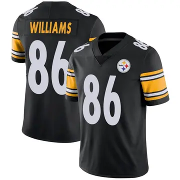Youth Nike Pittsburgh Steelers Rodney Williams Black Team Color Vapor Untouchable Jersey - Limited