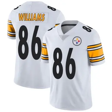 Youth Nike Pittsburgh Steelers Rodney Williams White Vapor Untouchable Jersey - Limited