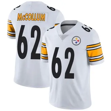 Youth Nike Pittsburgh Steelers Ryan McCollum White Vapor Untouchable Jersey - Limited