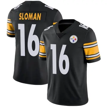 Youth Nike Pittsburgh Steelers Sam Sloman Black Team Color Vapor Untouchable Jersey - Limited