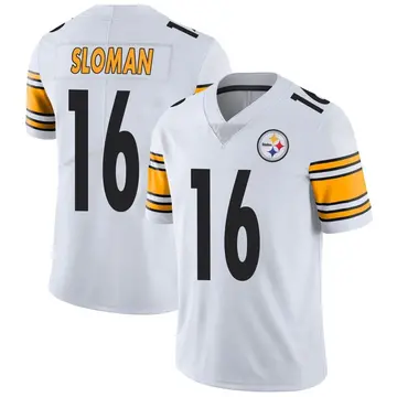 Youth Nike Pittsburgh Steelers Sam Sloman White Vapor Untouchable Jersey - Limited