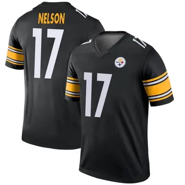Youth Nike Pittsburgh Steelers Scott Nelson Black Jersey - Legend