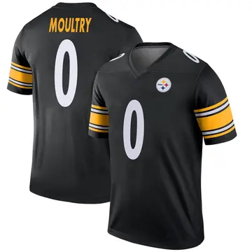 Youth Nike Pittsburgh Steelers T.D. Moultry Black Jersey - Legend