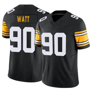Nike Pittsburgh Steelers No63 Dermontti Dawson Black Alternate Men's Stitched NFL Vapor Untouchable Elite Jersey