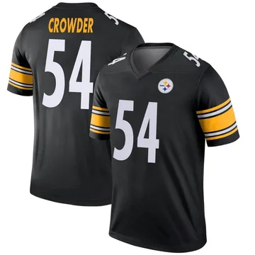 Youth Nike Pittsburgh Steelers Tae Crowder Black Jersey - Legend