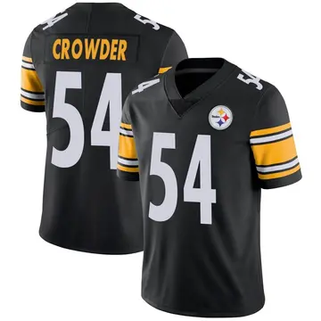 Youth Nike Pittsburgh Steelers Tae Crowder Black Team Color Vapor Untouchable Jersey - Limited