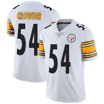 Youth Nike Pittsburgh Steelers Tae Crowder White Vapor Untouchable Jersey - Limited