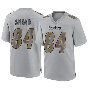 Youth Nike Pittsburgh Steelers Tyler Snead Gray Atmosphere Fashion Jersey - Game