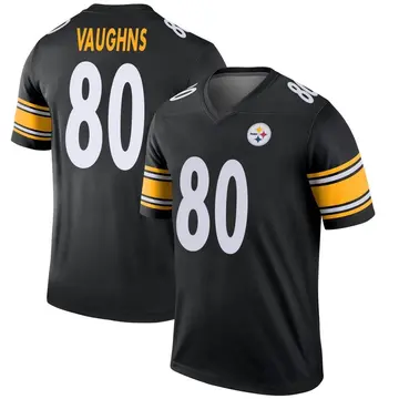 Youth Nike Pittsburgh Steelers Tyler Vaughns Black Jersey - Legend
