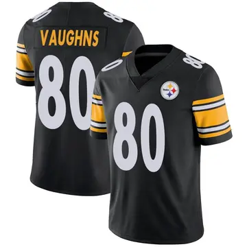 Youth Nike Pittsburgh Steelers Tyler Vaughns Black Team Color Vapor Untouchable Jersey - Limited