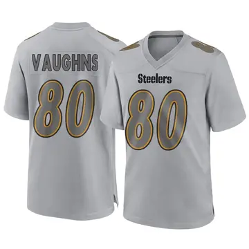 Youth Nike Pittsburgh Steelers Tyler Vaughns Gray Atmosphere Fashion Jersey - Game