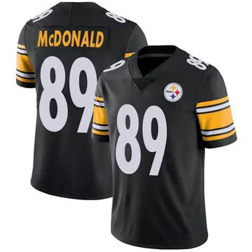 Youth Nike Pittsburgh Steelers Vance McDonald Black Team Color Vapor Untouchable Jersey - Limited