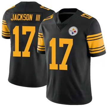 Youth Nike Pittsburgh Steelers William Jackson III Black Color Rush Jersey - Limited