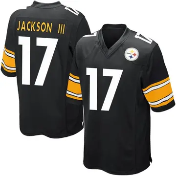 Youth Nike Pittsburgh Steelers William Jackson III Black Team Color Jersey - Game