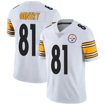Youth Nike Pittsburgh Steelers Zach Gentry White Vapor Untouchable Jersey - Limited